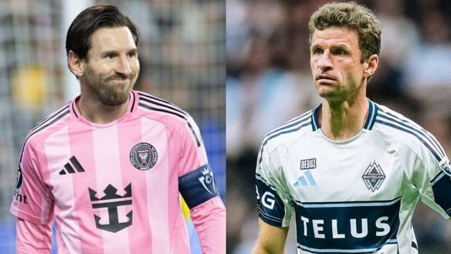 Leo Messi e Thomas Müller se enfrentarão na MLS Cup entre Inter Miami e Vancouver Whitecaps