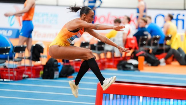Ana Peleteiro conquista Medalha de Ouro no salto triplo no Campeonato da Europa de Atletismo em Pista Coberta