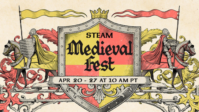 Encontre um cavalo digno e uma armadura adequada, pois o Medieval Fest da Steam está aqui
