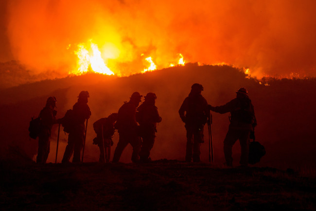 10.000 evacuaram na França devido a um grande incêndio florestal