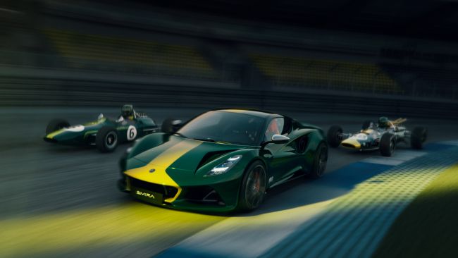 Lotus homenageia um dos maiores pilotos de corrida de todos os tempos com o modelo exclusivo Emira