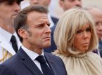 Macron aborda vídeo mostrando esposa batendo nele