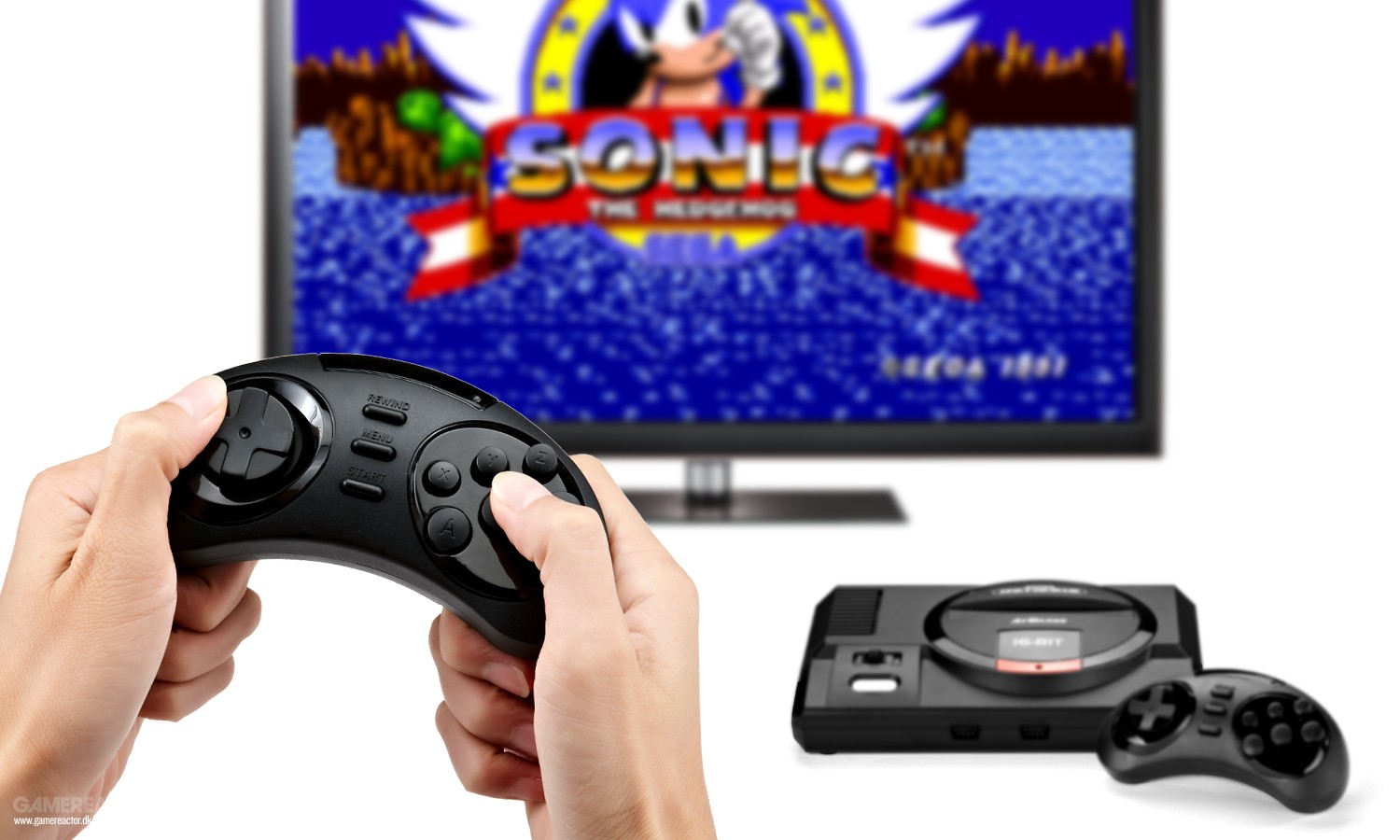 Приставки с беспроводными джойстиками. Sega ATGAMES Console. Sega Genesis ATGAMES. Sega Mega Drive 2 игры. Приставка Mega Drive 2.