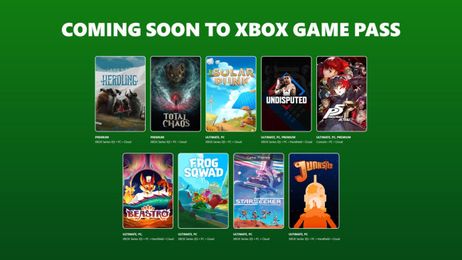 It É hora de mais uma rodada de novidades no Game Pass