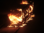 Inc&ecirc;ndio destruiu metade da frota de &ocirc;nibus de Burgos