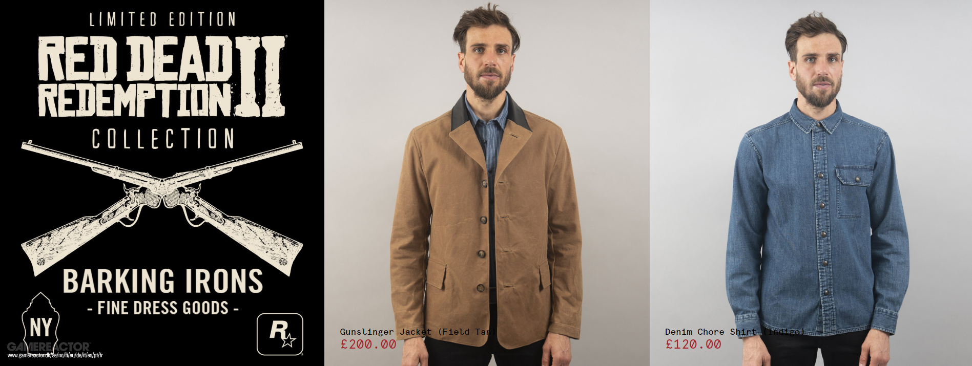 Conjuntos Rdr2 Rockstar anuncia linha de roupa inspirada em Red Dead Redemption 2