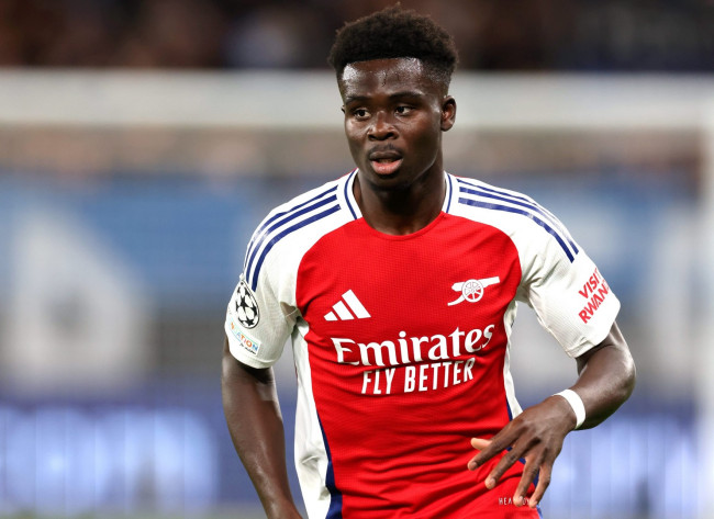 O Arsenal garante o jogo de Bukayo Saka até 2031, tornando-o o jogador de futebol mais bem pago do time