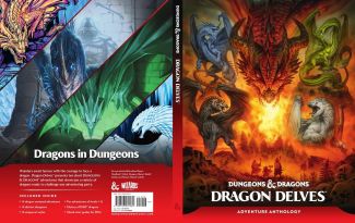 Esta é a capa de Dragon Delves, a próxima antologia de aventura para D&D