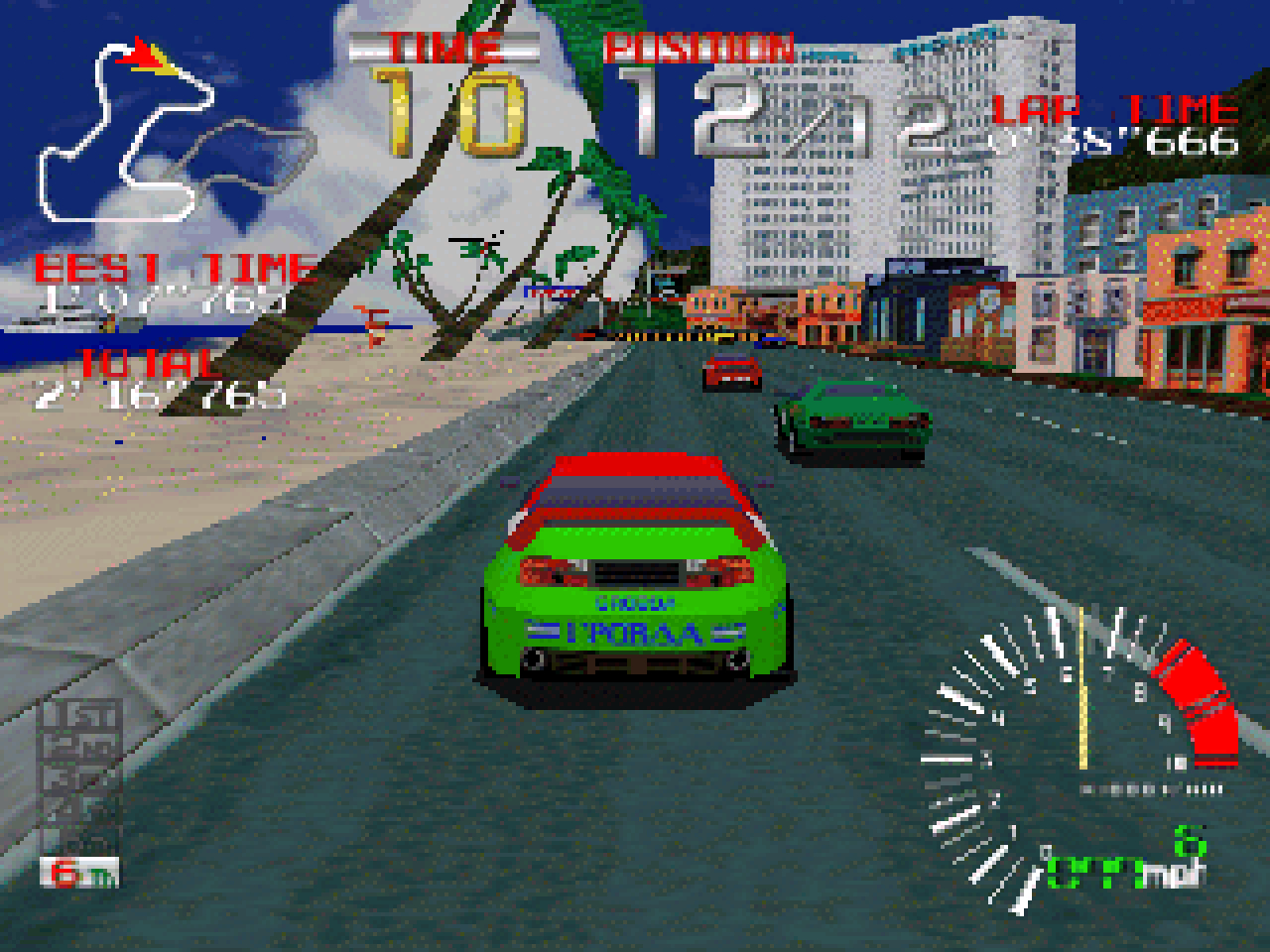 O título original de Ridge Racer era Texture Drive