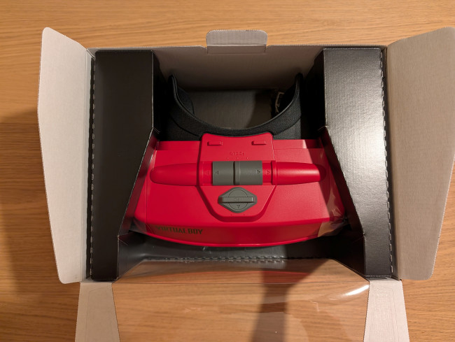 Desempacotamento e comparação: É assim que Virtual Boy para Switch é