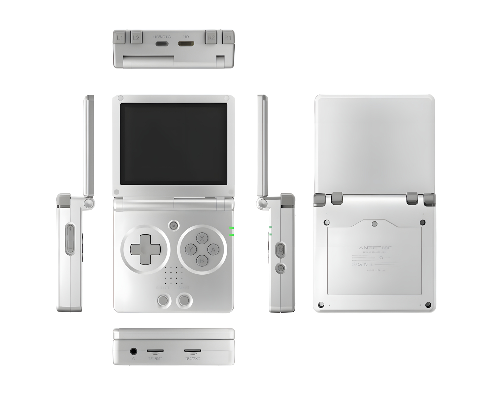 O Anbernic RG SP foi projetado para oferecer a experiência definitiva do Game Boy Advance SP