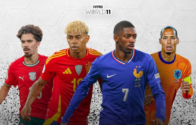 Estes são os 26 jogadores da lista de finalistas do Mundial Masculino da FIFPRO 11 em 2025