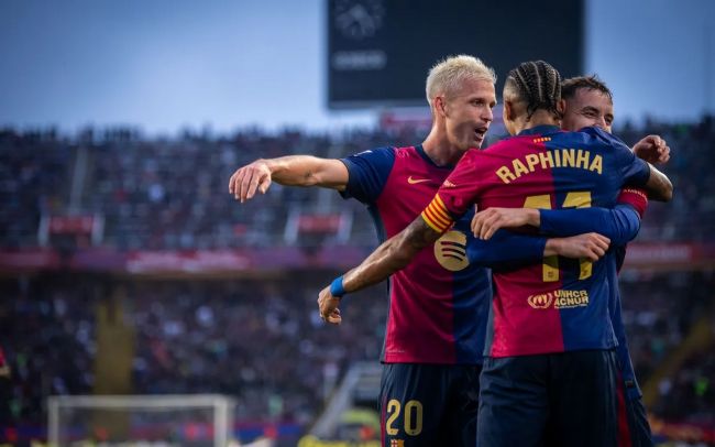 LaLiga apaga os cartões de arquivo de Dani Olmo e Pau Víctor do elenco do Barcelona