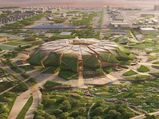 Arábia Saudita inaugura o estádio surpreendentemente naturalista que sediará a Copa do Mundo de 2034