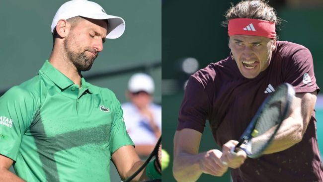 Djokovic e Zverev já estão fora de Indian Wells