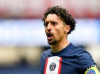 Marquinhos vai comemorar 500 partidas pelo Paris Saint-Germain esta noite, quase um recorde na Fran&ccedil;a