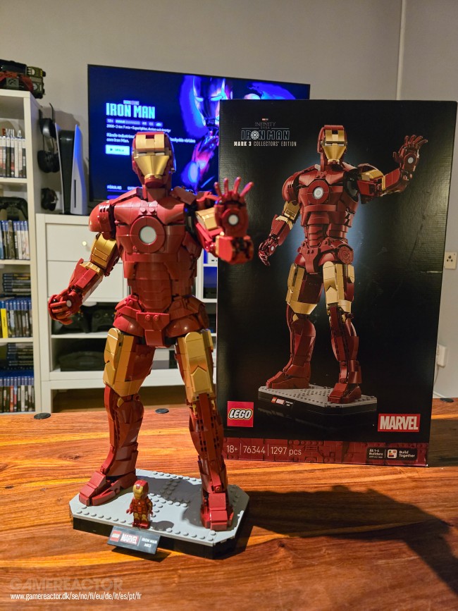 LEGO Marvel Iron Man Mark 3 Edição de Colecionador