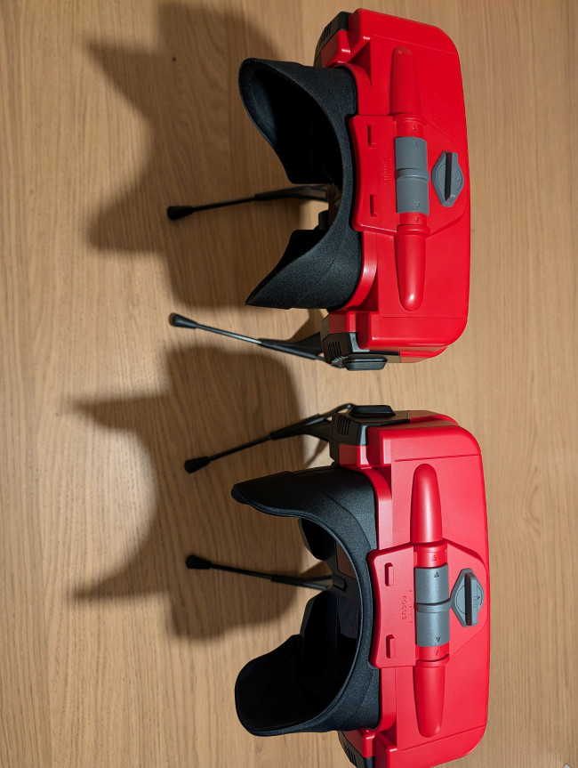 Desempacotamento e comparação: É assim que Virtual Boy para Switch é