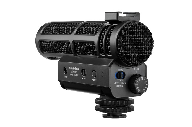 A Audio-Technica revela seus dois novos microfones, o ATV-sg1 e o ATV-sg1le