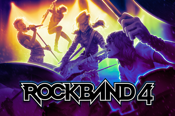 Rock Band 4 e DLC serão removidos no domingo, quando o jogo completar dez anos