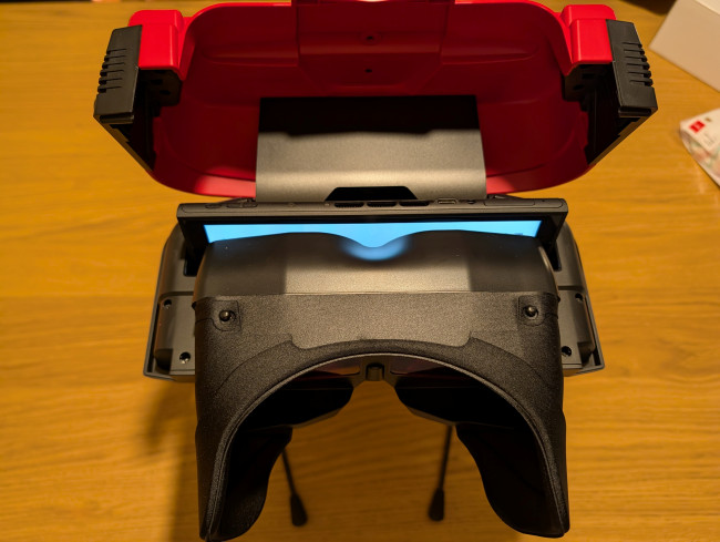 Desempacotamento e comparação: É assim que Virtual Boy para Switch é