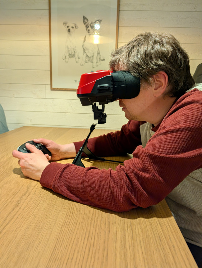 Desempacotamento e comparação: É assim que Virtual Boy para Switch é