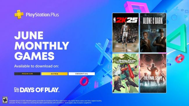 Sony anuncia jogos PS Plus para junho e alguns títulos bônus para o catálogo de jogos