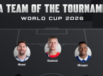 O her&oacute;i de Cabo Verde Vozinha est&aacute; no Best XI da FIFA da Copa do Mundo, com tr&ecirc;s campe&otilde;es mundiais da Espanha