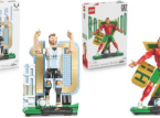 Leo Messi e Cristiano Ronaldo retratados em est&aacute;tuas LEGO: Imagens vazadas e primeiros detalhes
