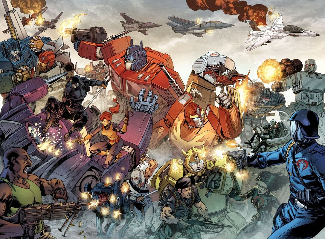 Transformers e G.I. Joe ganha um filme crossover live-action