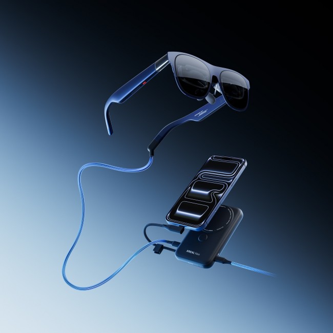 A XReal aparece na CES para apresentar novos óculos AR e power hub