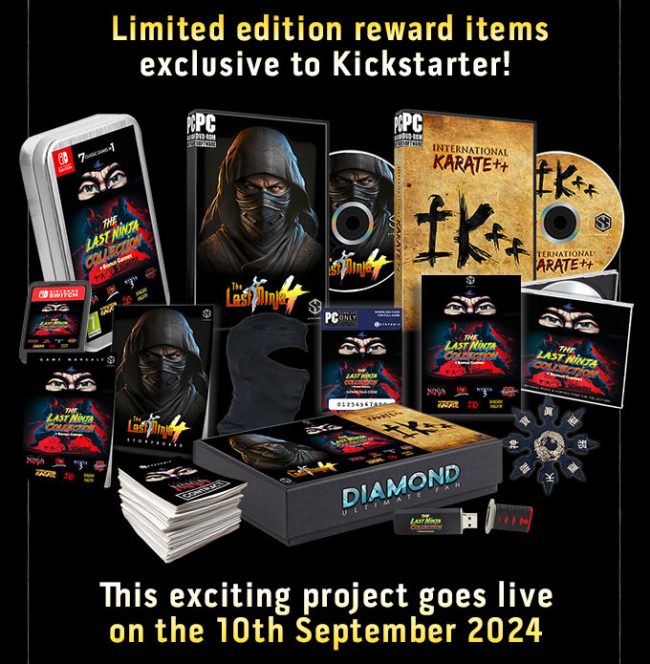 O crowdfunding da Last Ninja Collection começa na próxima semana