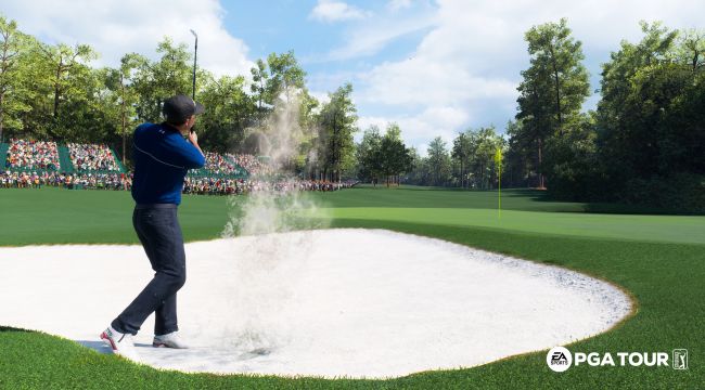 O desenvolvedor da EA joga nove buracos de EA Sports PGA Tour
