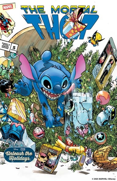 Stitch retorna para enfeitar as capas de vários quadrinhos da Marvel