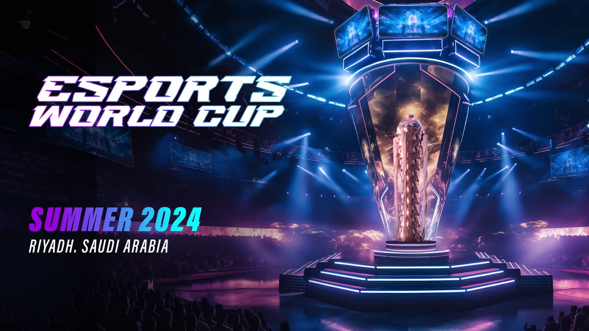 Todos os jogos da Copa do Mundo de Esports foram confirmados