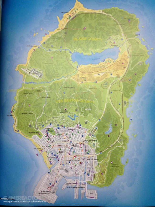 Mapa GTA V ps3 d'occasion pour 3,5 EUR in Sanlúcar de Barrameda