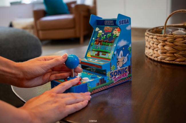 Sega e MyArcade anunciam duas mini máquinas Sonic Arcade