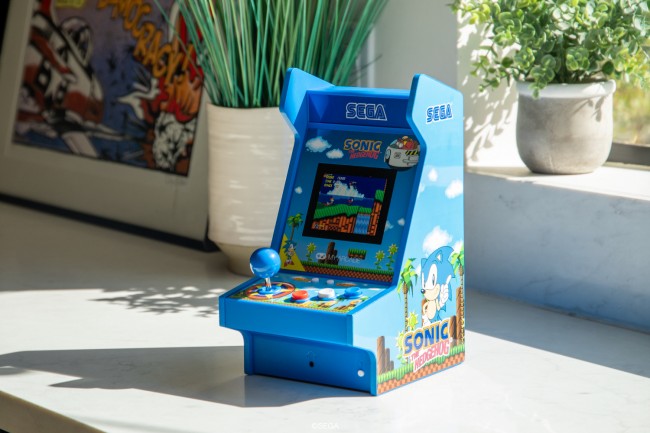Sega e MyArcade anunciam duas mini máquinas Sonic Arcade