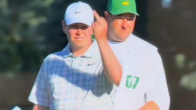 O golfista escocês Robert MacIntyre arrisca uma ação disciplinar por colapso no Masters de Augusta