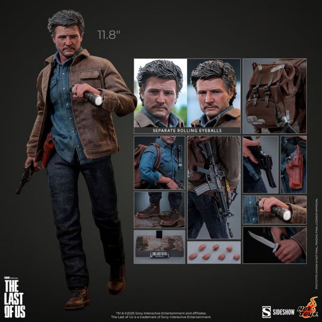 Hot Toys revela figura ultra-detalhada de Joel Miller de The Last of Us