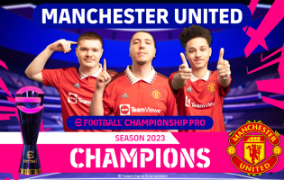 Manchester United coroado vitorioso do eFootball Championship Pro 2023