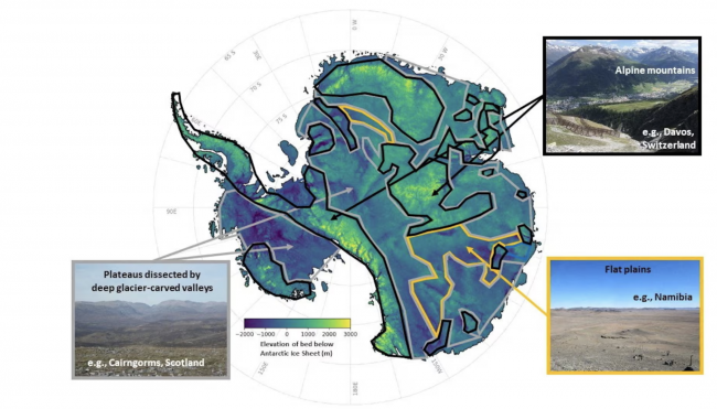 Cientistas descobrem um vasto mundo oculto sob o gelo da Antártica