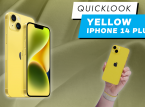 Dê uma olhada no iPhone 14 Plus amarelo