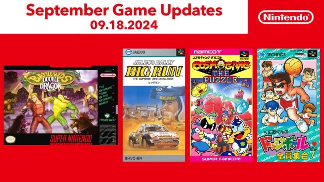 Nintendo Switch Online expandido com quatro novos clássicos do Super Nintendo