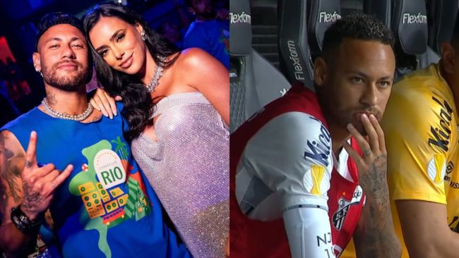 Polêmica no Brasil após eliminação do Santos do Paulistão: Neymar foi substituído por dores... mas ele festejou no Carnaval