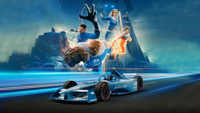 Final da temporada da Fórmula E oficialmente chamado de "E-Prix de Londres do Quarteto Fantástico da Marvel de 2025"