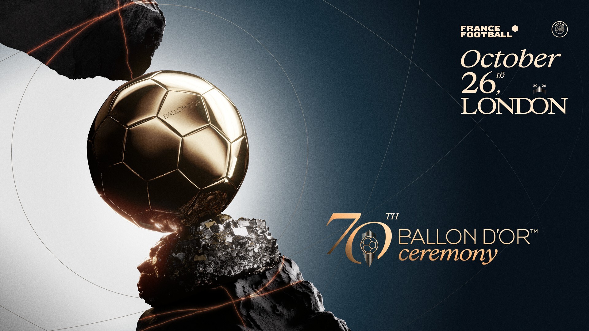 O motivo pelo qual o Balão de Ouro 2026 será realizado em Londres em vez de Paris