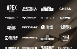 Copa do Mundo de Esports confirma 20 do total de 24 jogos a serem apresentados no festival de 2026