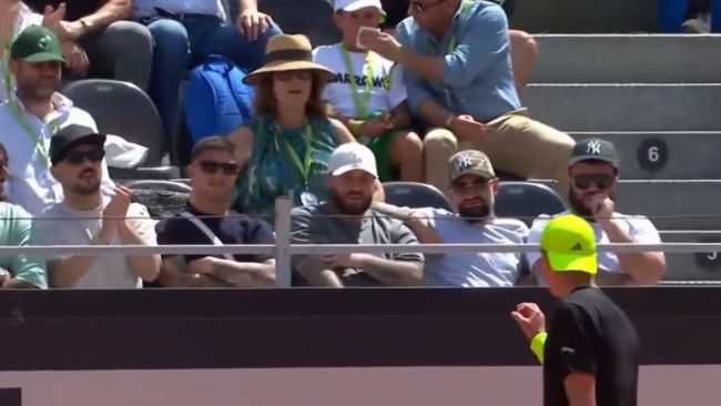 Tenistas se manifestam contra espectadores desrespeitosos no Aberto da Itália em Roma