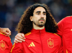 O Real Madrid anuncia oficialmente Cucurella horas antes da estreia da Espanha na Copa do Mundo